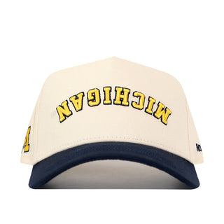 Michigan Wolverines | Upside Down Michigan Hat - Classic