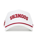 Upside Down SOONERS Hat - Whiteout