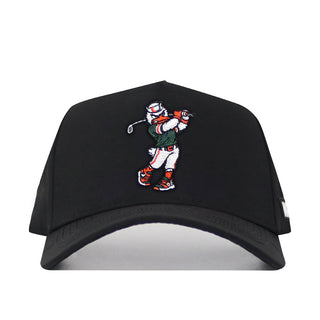 Miami Golf Hat - Black