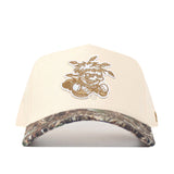 Show your gameday spirit with the Wichita State Camo Connector Hat by No Rivals—features an embroidered cartoon front, camo curved brim, and adjustable snapback closure.