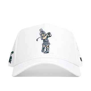 Michigan State Sparty Golf Hat - White