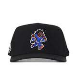 The No Rivals Boise State Football Hat in black showcases an embroidered running horse logo in blue and orange on the front, making this stylish snapback the perfect addition to your next gameday outfit.