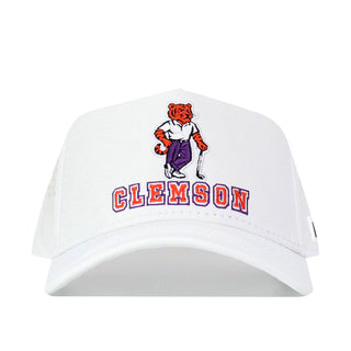 Clemson Golf Hat - White