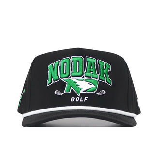North Dakota Golf Hat - Black