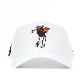 Mississippi State Golf Hat - White