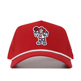 Nebraska Basketball Herbie Hat - Red