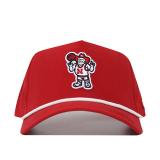 Nebraska Basketball Herbie Hat - Red