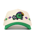 Tulane Mardi Gras Argyle Hat