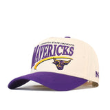 Show your support in style with the No Rivals Minnesota State Mankato Mavericks Stride Hat—a white and purple snapback featuring bold “Mavericks” and “Minnesota State Mankato” embroidery, plus eye-catching embroidered logos including the iconic bull, making it the perfect finishing touch for your ultimate gameday fit.