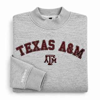 Texas A&M Mock Neck