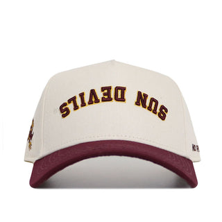 Upside Down SUN DEVILS Hat - ASU - Classic Colors