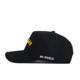 Upside Down APP STATE Hat - Blackout