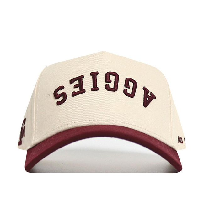 Upside Down Texas A&M AGGIES Hat - Classic Colors - No Rivals
