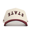 Upside Down STATE Hat - Mississippi State - Classic Colors