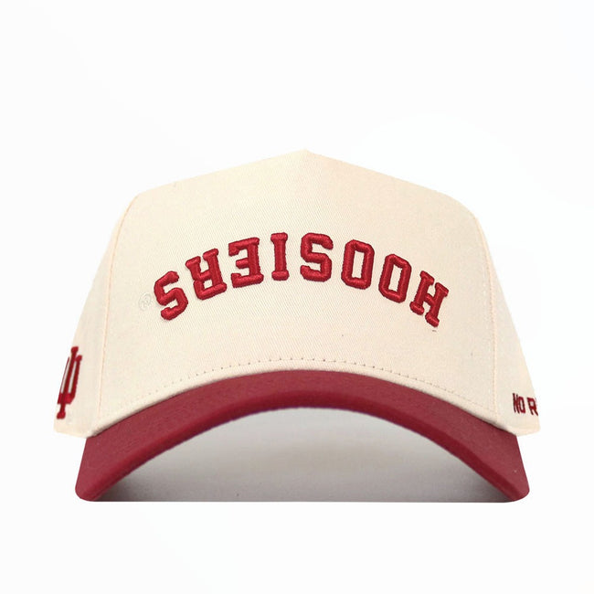 Upside Down Hoosiers Hat - Indiana - Classic Colors - No Rivals