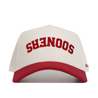 Upside Down SOONERS Hat - Classic Colors